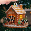 Ornement En Bois Personnalisé - Cadeaux De Noël Et D’Anniversaire Pour Femmes Et Hommes - La Vie Est Plus Belle Avec Des Meuh