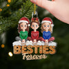 Ornement En Acrylique Personnalisé - Cadeaux De Noël Et D’Anniversaire Pour Meilleures Amies, Femmes, Sœurs, BFF - Âmes Sœurs Pour Toujours