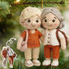 Ornement En Acrylique Au Crochet Personnalisé Avec Photo - Cadeaux De Noël Et D’Anniversaire Pour Meilleures Amies, Femmes, Sœurs, BFF - Âmes Sœurs Pour Toujours