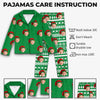 Pantalon De Pyjama Personnalisé Avec Photo - Cadeaux De Noël Et D’Anniversaire Pour Maman, Papa, Frère, Sœur, Enfants - L’Amour Vit Ici