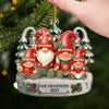 Ornement En Acrylique Personnalisé En Forme De Nain - Cadeaux De Noël Et D’Anniversaire Pour Grand-Père, Grand-Mère - La Magie Des Fêtes Grandit Avec Chaque Nain