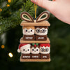Ornement En Acrylique Au Crochet Personnalisé - Cadeaux De Noël Et D’Anniversaire Pour Maman, Papa, Frère, Sœur, Enfants - Doux Moments Partagés Comme Des Guimauves