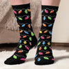 Chaussettes Personnalisées - Cadeaux D’Anniversaire Pour Amoureux Des Chiens, Papa Et Maman Chiens - Miaouël Étincelant