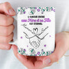 Mug Personnalisé - Cadeaux D’Anniversaire Pour Maman, Fille - L’Amour Transmis De Cœur À Cœur