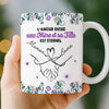 Mug Personnalisé - Cadeaux D’Anniversaire Pour Maman, Fille - L’Amour Transmis De Cœur À Cœur