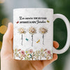 Mug Personnalisé - Cadeaux D’Anniversaire Pour Maman, Fille - Reliées Pour Toujours En Famille