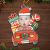 Ornement En Acrylique Personnalisé Avec Photo - Cadeaux De Noël Et D’Anniversaire Pour Enfants - Les Petits Sourires Brillent À Noël