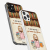 Étui De Téléphone Transparent Personnalisé - Cadeaux Littéraires Personnalisés Pour Les Amoureux Des Livres, Les Rats De Bibliothèque Et Les Lecteurs - Bookmark My Heart