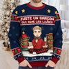 Sweatshirt De Noël Laid Unisexe Personnalisé - Cadeaux De Noël Pour Amoureux Des Livres, Rats De Bibliothèque, Lecteurs - Tout Ce Que Je Veux, Ce Sont Des Livres
