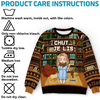 Sweatshirt De Noël Laid Unisexe Personnalisé - Cadeaux De Noël Pour Amoureux Des Livres, Rats De Bibliothèque, Lecteurs - Cloches De Traîneau Et Odeur De Pages