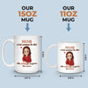 Mug Personnalisé - Cadeaux D’Anniversaire Pour Meilleures Amies, Sœurs, BFF - Le Café Fait Battre Le Cœur De L’Amitié