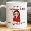 Mug Personnalisé - Cadeaux D’Anniversaire Pour Meilleures Amies, Sœurs, BFF - Le Café Fait Battre Le Cœur De L’Amitié