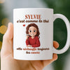 Mug Personnalisé - Cadeaux D’Anniversaire Pour Meilleures Amies, Sœurs, BFF - Le Café Fait Battre Le Cœur De L’Amitié