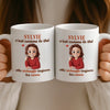 Mug Personnalisé - Cadeaux D’Anniversaire Pour Meilleures Amies, Sœurs, BFF - Le Café Fait Battre Le Cœur De L’Amitié