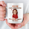 Mug Personnalisé - Cadeaux D’Anniversaire Pour Meilleures Amies, Sœurs, BFF - Le Café Fait Battre Le Cœur De L’Amitié