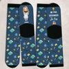 Chaussettes Personnalisées - Cadeaux Pour Amoureux Des Livres, Rats De Bibliothèque, Lecteurs - Gueule De Bois Littéraire En Cours