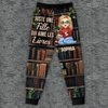 Pantalon De Survêtement Unisexe Personnalisé - Cadeaux Pour Amoureux Des Livres, Rats De Bibliothèque, Lecteurs - Perdue Dans Les Pages, Retrouvée Dans L’Histoire