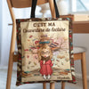 Sac Fourre-tout Personnalisé - Cadeaux De Noël Personnalisés Pour Les Amoureux Des Livres, Les Rats De Bibliothèque Et Les Lecteurs - Sérénité À Chaque Page