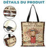 Sac Fourre-tout Personnalisé - Cadeaux De Noël Personnalisés Pour Les Amoureux Des Livres, Les Rats De Bibliothèque Et Les Lecteurs - Sérénité À Chaque Page