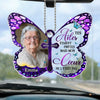 Ornement De Voiture En Acrylique Personnalisé - Cadeaux De Souvenir Et De Condoléances Pour La Perte D’Une Maman Ou D’Un Papa - Je Suis Toujours Avec Toi, En Amour Et En Mémoire