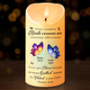 Bougie LED Personnalisée Avec Photo - Cadeaux De Noël Et De Souvenir Pour La Perte D’Une Maman Ou D’Un Papa - Ton Âme Brille Dans Chaque Rayon De Lumière