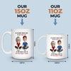 Mug Personnalisé – Cadeaux D’Anniversaire Personnalisés Pour Maman, Papa, Fils – Préparé À La Maison Avec Amour