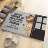 Tapis Décoratif Personnalisé Pour La Maison – Cadeaux D’Anniversaire Personnalisés Pour Les Amoureux Des Chats, Les Mamans Et Papas De Chats – Le Royaume Du Chat