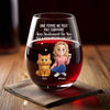 Verre À Vin Personnalisé – Cadeaux De Noël Et D’Anniversaire Personnalisés Pour Les Amoureux Des Chats, Les Mamans Et Papas De Chats – La Vie A Besoin D’un Ronron