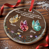 Ornement En Verre Rond Personnalisé – Cadeaux De Noël Et D’Anniversaire Pour Meilleures Amies, Femmes, Sœurs, BFF – Reconnaissante Pour Notre Amitié Pour Toujours