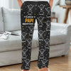 Pantalon De Pyjama Personnalisé – Cadeaux De Noël Et D’Anniversaire Personnalisés Pour Enfants, Amoureux Des Chiens Et Des Chats – Confectionné Avec Amour Et Le Joyeux Chaos Des Petits-Enfants