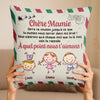 Coussin De Poche Personnalisé – Cadeaux De Noël Et D’Anniversaire Personnalisés Pour Maman Et Mamie – Joie En Famille