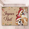 Tapis Décoratif Personnalisé Pour La Maison – Cadeaux D’Anniversaire Personnalisés Pour Les Amoureux Des Chats, Mamans Et Papas De Chats – Maison Officiellement Envahie Par Les Poils