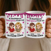 Mug Personnalisé – Cadeaux D’Anniversaire Pour Meilleures Amies, Femmes, Sœurs, BFF – Coordinatrice Du Chaos Et Partenaire De Crime