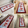 Tapis De Course Bonhomme De Neige Personnalisé – Cadeaux De Noël Et D’Anniversaire Personnalisés Pour Maman, Papa, Frère, Sœur, Enfants – Le Bonheur Commence À La Maison