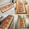 Tapis De Course Personnalisé – Cadeaux De Noël Et D’Anniversaire Personnalisés Pour Maman, Papa, Frère, Sœur, Enfants – Entrez Dans Le Bonheur