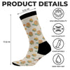 Chaussettes Personnalisées – Cadeaux Pour Amoureux Des Livres, Rats De Bibliothèque, Lecteurs – Marque De Mes Livres Préférés