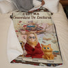 Couverture Personnalisée - Cadeaux De Noël Pour Amoureux Des Livres, Rats De Bibliothèque, Papa Et Maman Chiens, Propriétaires De Chats - Ma Petite Bulle De Lecture Et De Calme
