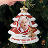 Ornement De Noël En Acrylique Personnalisé Avec Photo – Cadeaux De Noël, Baby Shower Et Révélation De Genre Pour Nouvelles Mamans, Nouveaux Papas, Nouveaux Parents – Reconnaissants Pour Ce Miracle