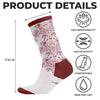 Chaussettes Personnalisées - Cadeaux Pour Amoureux Des Livres, Rats De Bibliothèque, Lecteurs - Tant De Livres, Si Peu De Temps