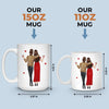 Tasse Personnalisée – Cadeaux D’Anniversaire Personnalisés Pour Meilleures Amies, Femmes, Sœurs, BFF – Sans Toi, Ma Santé Mentale Serait En Vacances Permanentes