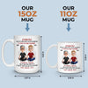 Tasse Personnalisée – Cadeaux D’Anniversaire Pour Maman, Papa, Fils – Préparé À La Maison Avec Amour