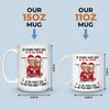 Tasse Personnalisée – Cadeaux D’Anniversaire Personnalisés Pour Pour Mari Et Femme, Pour Lui Et Elle – Toujours Ta Petite Fille, Pour Toujours Mon Plus Grand Amour