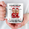 Tasse Personnalisée – Cadeaux D’Anniversaire Personnalisés Pour Pour Mari Et Femme, Pour Lui Et Elle – Toujours Ta Petite Fille, Pour Toujours Mon Plus Grand Amour