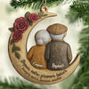 Ornement En Bois Personnalisé - Cadeaux D’Anniversaire, De Noël Et De Mariage Pour Mari Et Femme, Lui Et Elle - Depuis Notre Premier Baiser, Toujours Toi