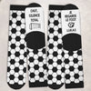 Chaussettes De Football Personnalisées – Cadeaux De Noël Et D’Anniversaire Pour Amoureux Du Football, Fans De Sport Et Passionnés – Juste Un Garçon Qui Aime Le Football