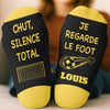 Chaussettes Personnalisées – Cadeaux De Noël Et D’Anniversaire Pour Meilleures Amies, Sœurs, La Famille Et Vous-Même – Ne Pas Déranger, Je Regarde Le Football