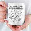 Mug Personnalisé – Cadeaux D’Anniversaire De Mariage Pour Mari Et Femme, Lui Et Elle – Je Tombe Encore Amoureux De Toi