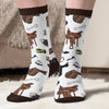 Chaussettes Personnalisées – Cadeau D’Anniversaire Personnalisé Pour Hommes Et Femmes, Amoureux Des Chevaux – La Vie Est Belle, Mais Les Chevaux La Rendent Encore Plus Belle
