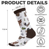 Chaussettes Personnalisées – Cadeau D’Anniversaire Personnalisé Pour Hommes Et Femmes, Amoureux Des Chevaux – La Vie Est Belle, Mais Les Chevaux La Rendent Encore Plus Belle
