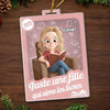 Ornement Acrylique En Forme De Boîte À Jouets Personnalisé – Cadeau Littéraire Personnalisé Pour Amoureux Des Livres, Bookworms Et Lecteurs – Vivre À Travers Mille Histoires